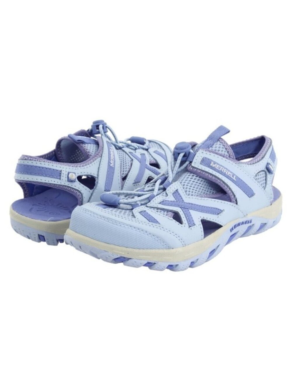 NEW Youth Girl Merrell Kid Waterpro Skip Skyway Blue Shoe Size Eur 38 US 7